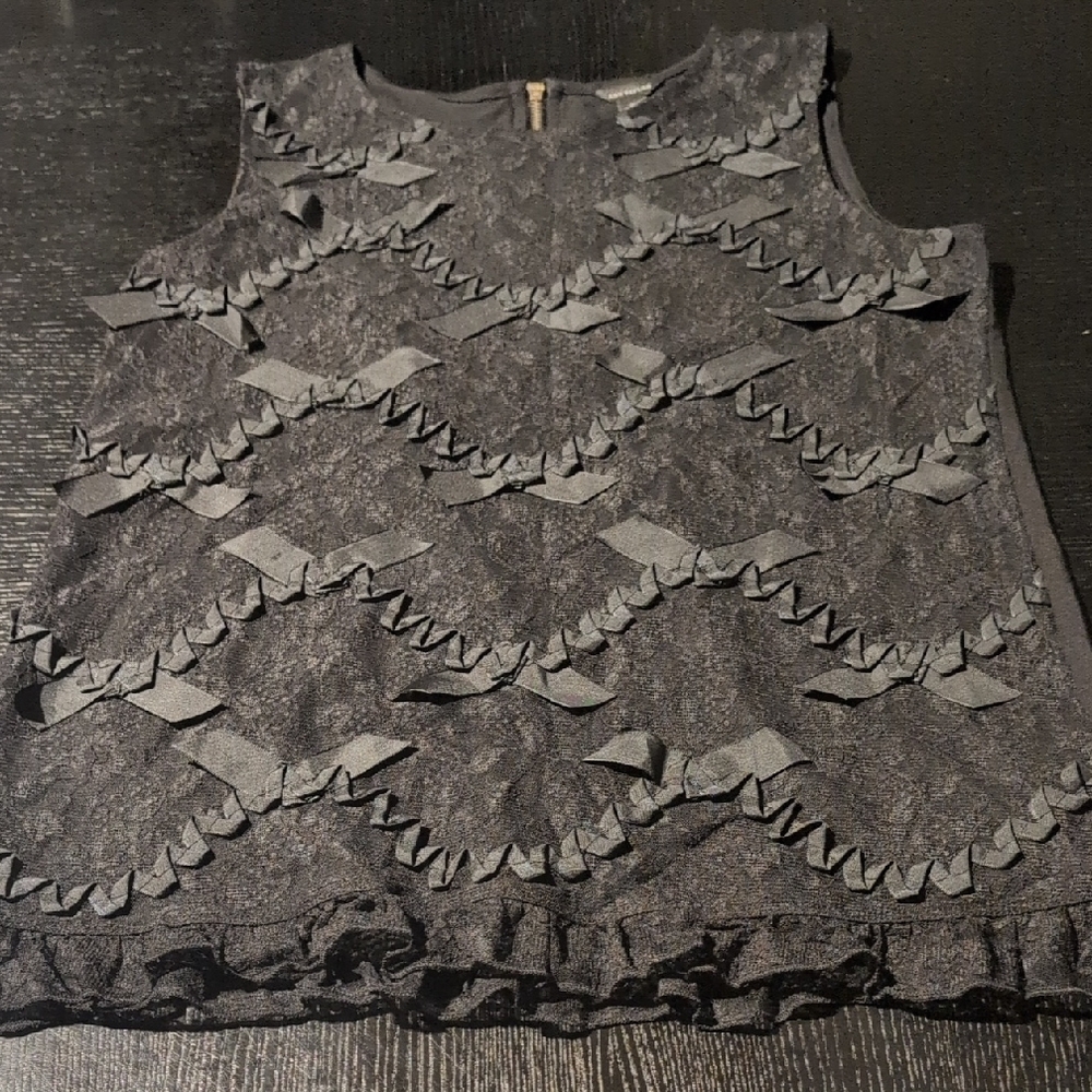 Y2K Ann Taylor Bow Top - Size S